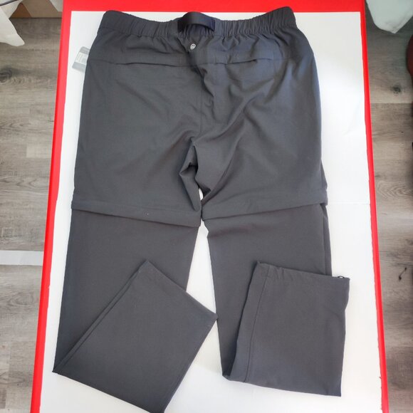 Eddie Bauer Travex Climatrail Outdoor convertible pants black women's size 14 - Picture 3 of 15